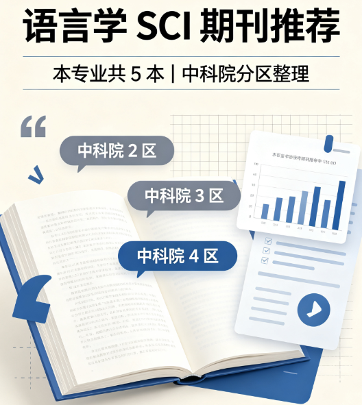 语言学SCI期刊｜5本超好投期刊汇总（中科院分区）