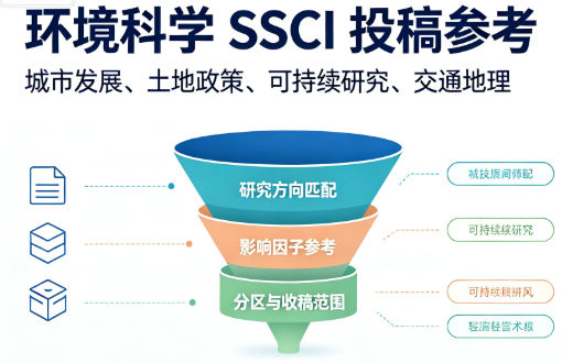 环境社科方向 SSCI 期刊整理
